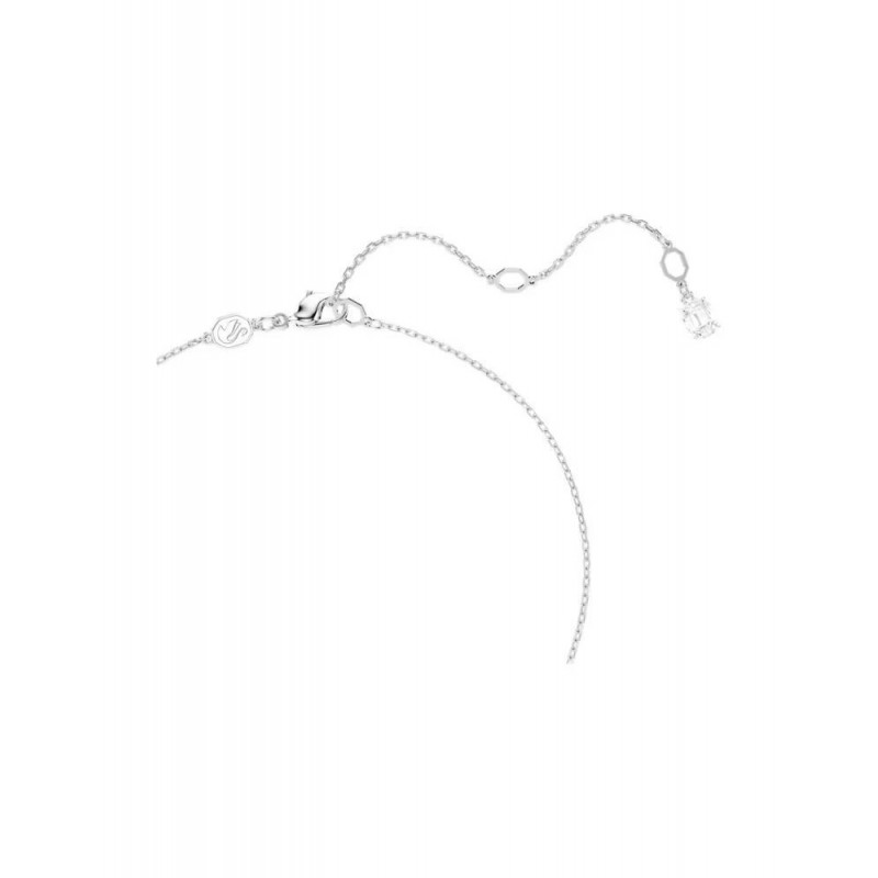 Collier Swarovski Femme Hyperbola en métal argenté avec oxydes