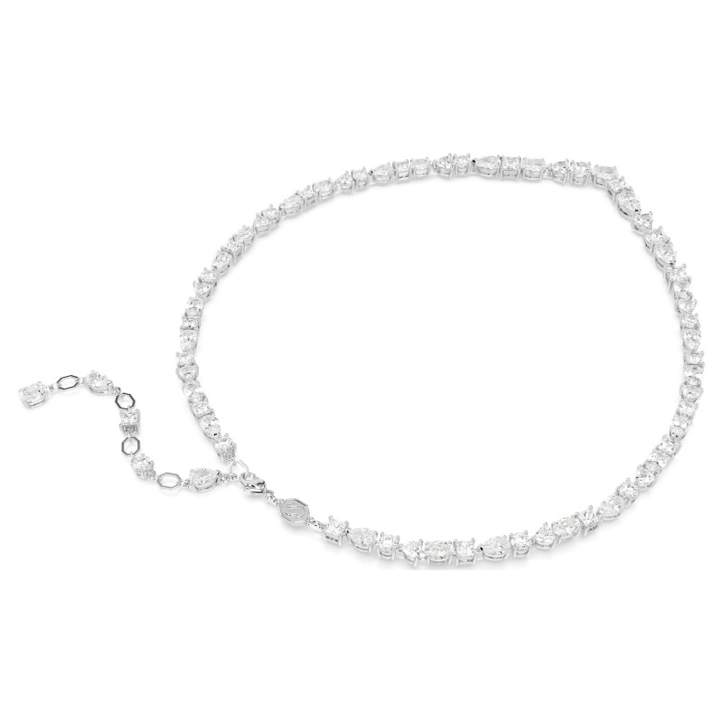 Collier Swarovski Femme Mersmera en métal argenté avec oxydes