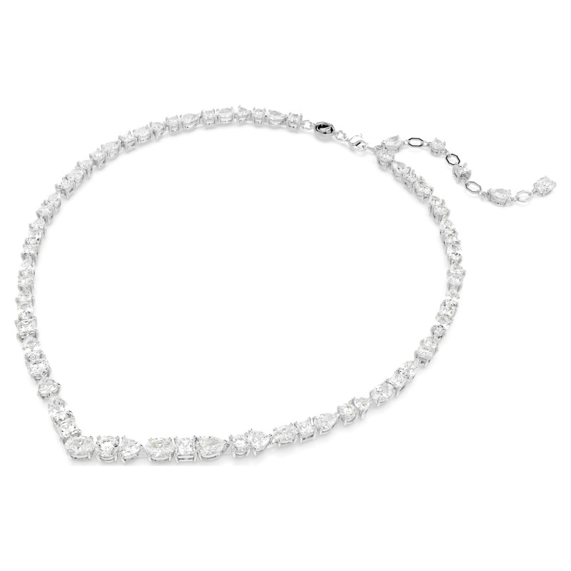 Collier Swarovski Femme Mersmera en métal argenté avec oxydes