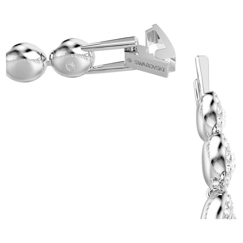 Bracelet Femme Swarovski Una Angelic en métal argenté avec cristaux