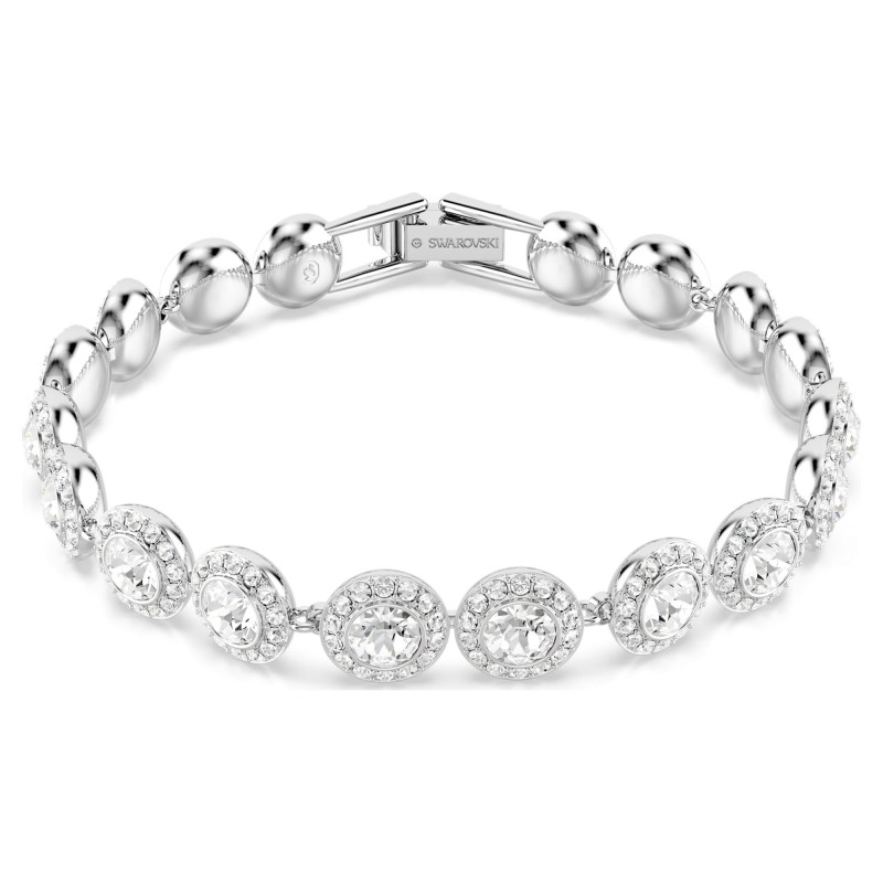 Bracelet Femme Swarovski Una Angelic en métal argenté avec cristaux