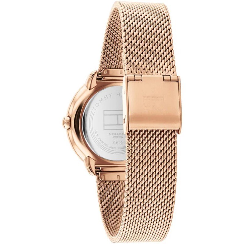 Montre Femme Acier Doré Rose Tommy Hilfiger