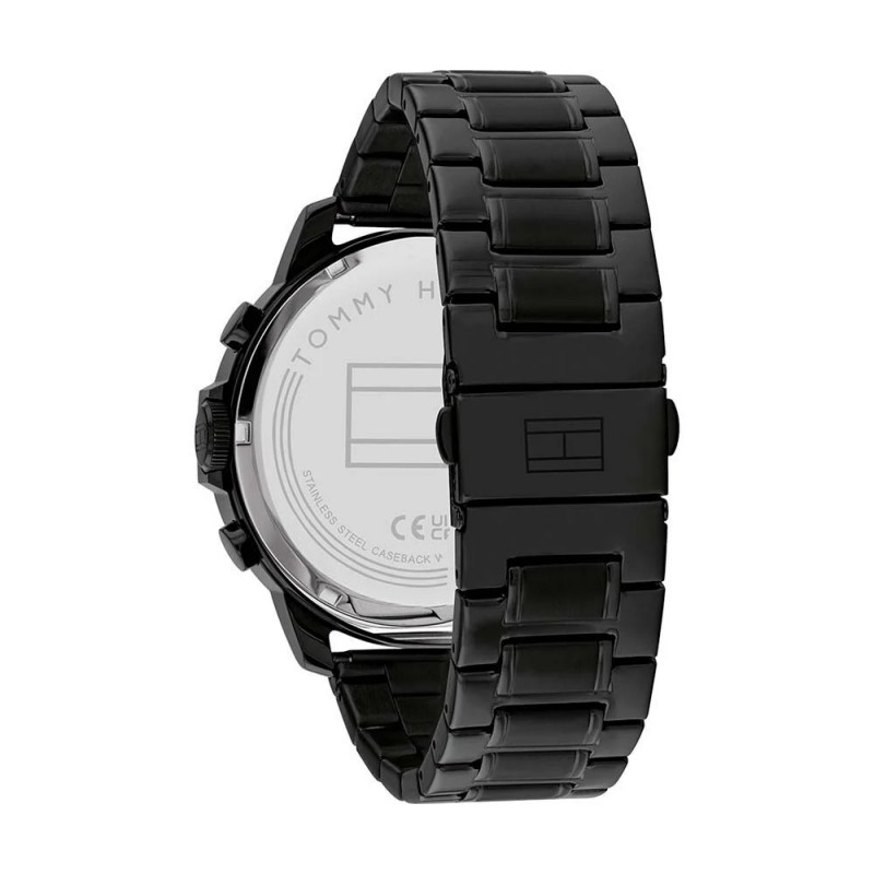 Montre Homme acier noir tommy hilfiger