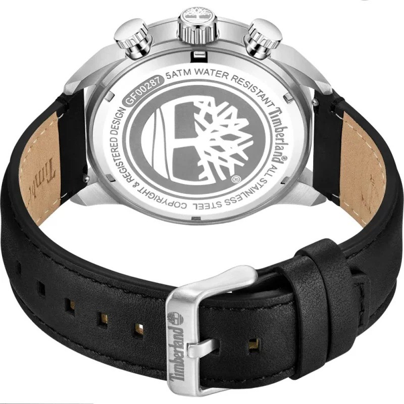 Montre Homme cuir noir Timberland Henniker II
