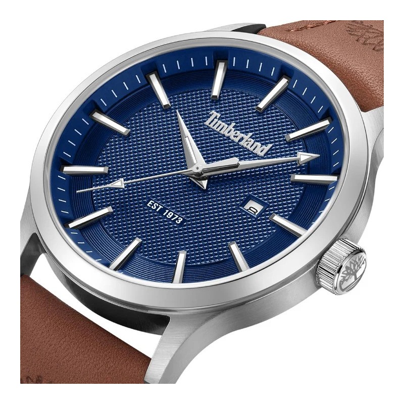 Montre homme cuir marron Timberland