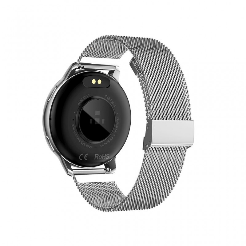 Montre unisexe Tekday argent maille millanaise