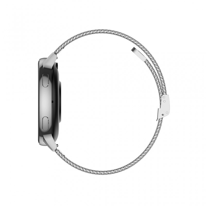 Montre unisexe Tekday argent maille millanaise