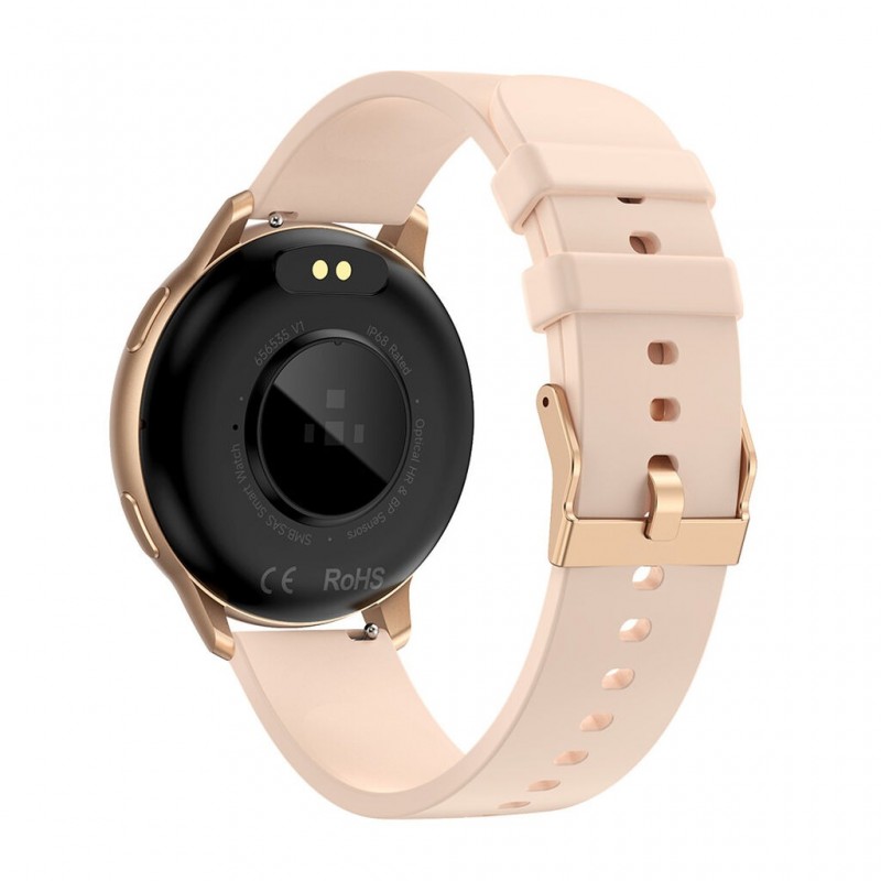 Montre unisexe Tekday silicone beige