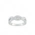 Carador - Bague Argent 925/000, Oxyde de Zirconium