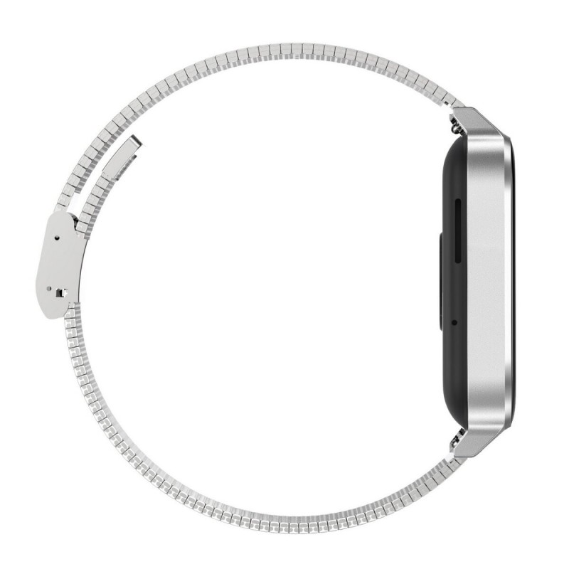 Montre Connectée uNISEXE Smarty2.0 en Acier et PVD ARGENTE