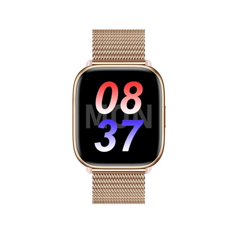 Montre Connectée uNISEXE Smarty2.0 overtake acier doré rose