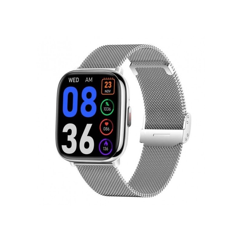 Montre Connectée uNISEXE Smarty2.0 overtake acier argente