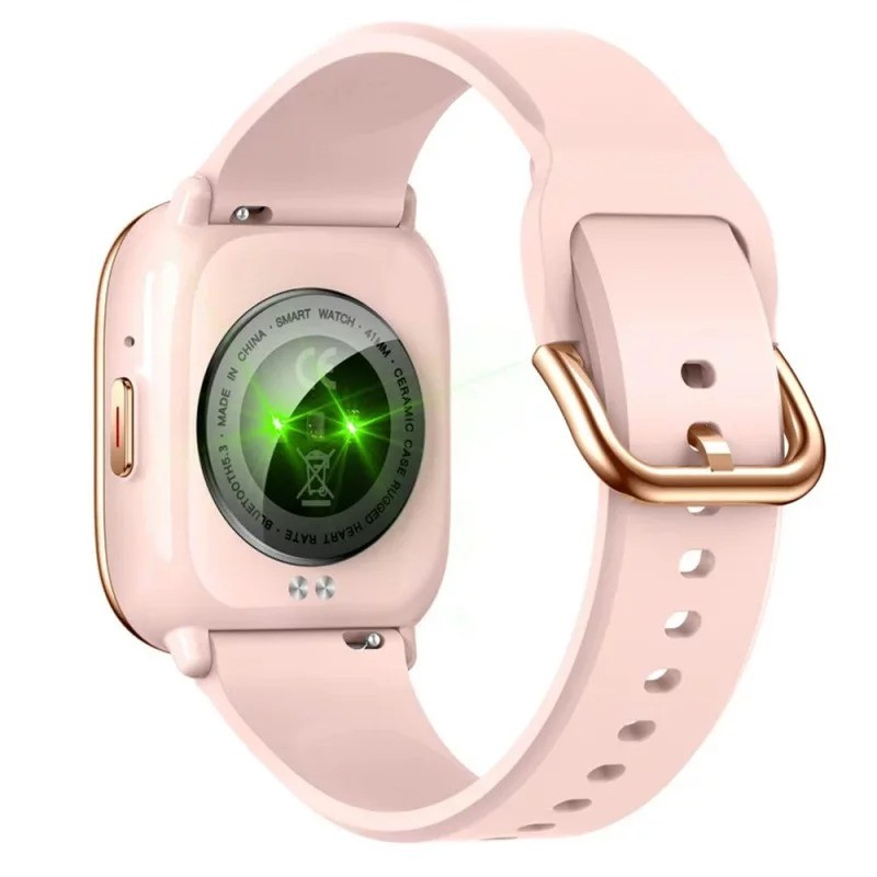 Montre Connectée Femme Smarty overtake en Silicone Rose