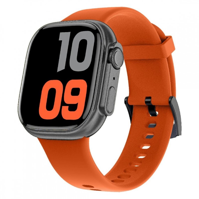 Montre Connectée Unisexe Smarty Powerful Amoled en Silicone orange