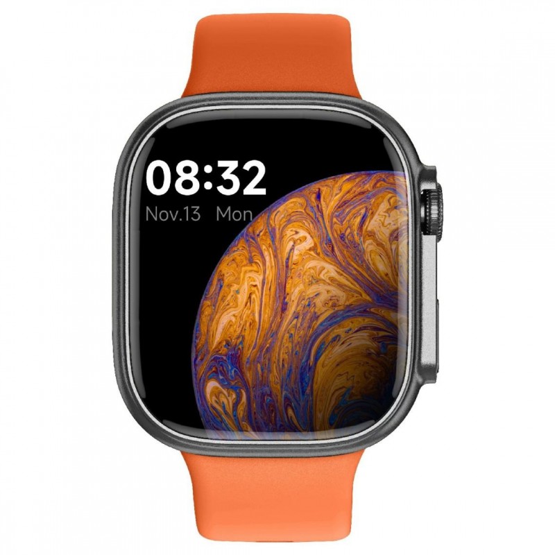 Montre Connectée Unisexe Smarty Powerful Amoled en Silicone orange