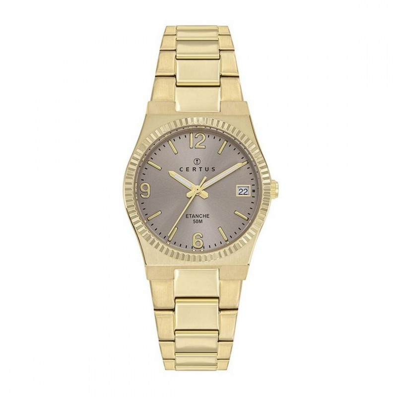 Montre Certus Femme en acier et PVD Doré