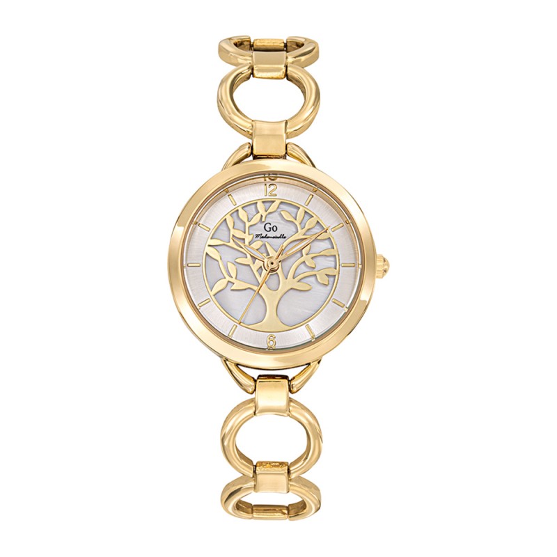 Montre Femme GO Mademoiselle en Métal Doré