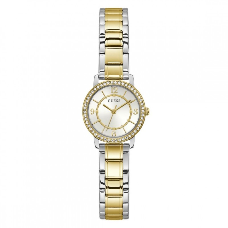 Montre Femme Guess Ladies Dress en Acier doré et argenté
