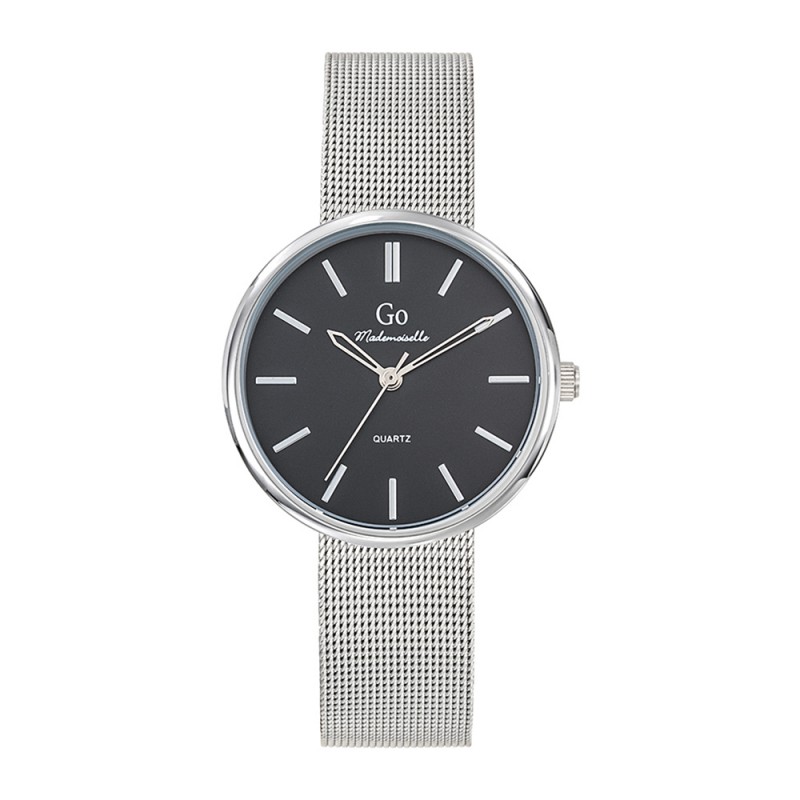 Montre Femme GO Mademoiselle en Métal Argenté