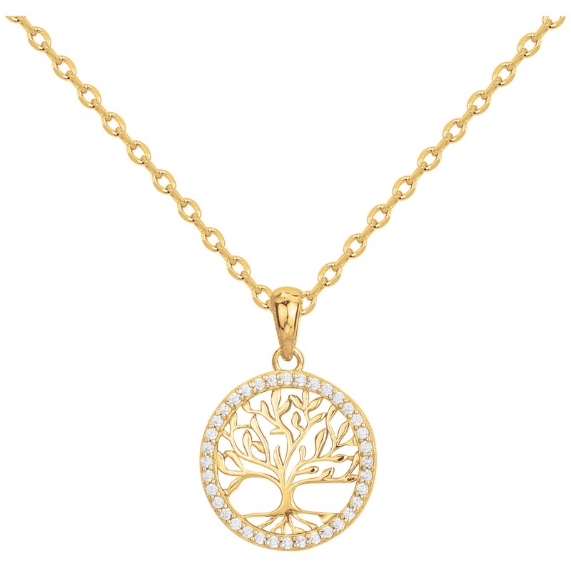 Collier Carador Femme en Plaqué Or