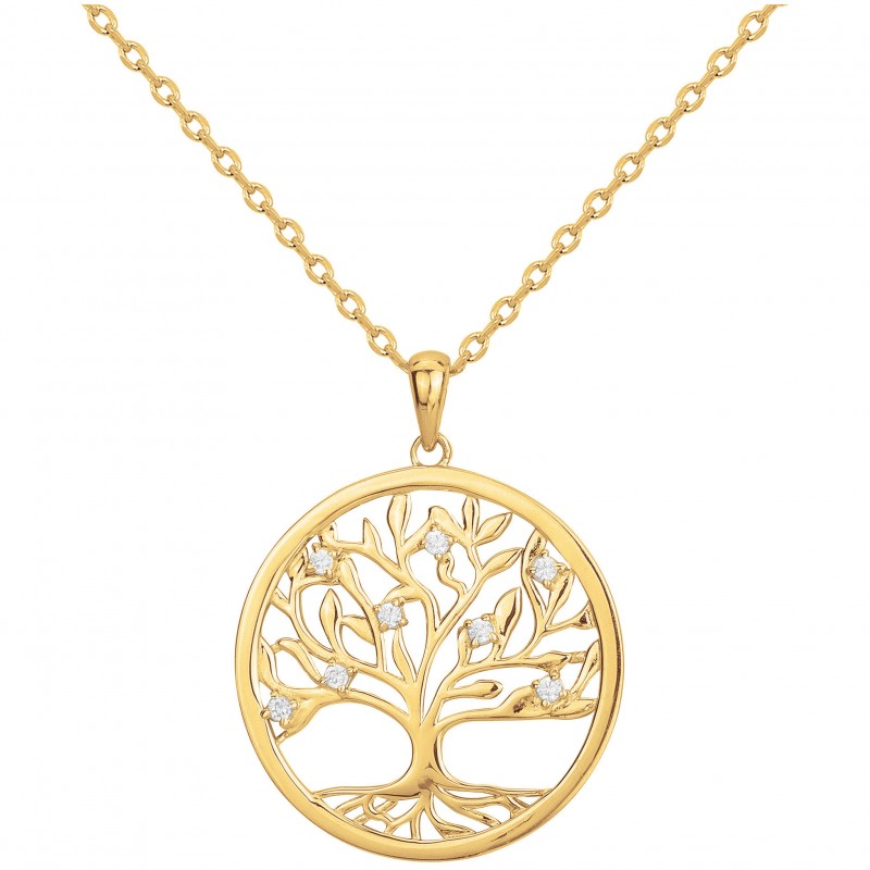 Collier Carador Femme en Plaqué Or