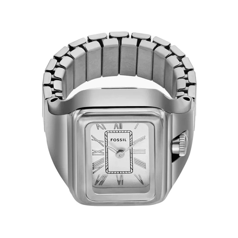 MONTRE Bague FOSSIL FEMME ACIER et PVD