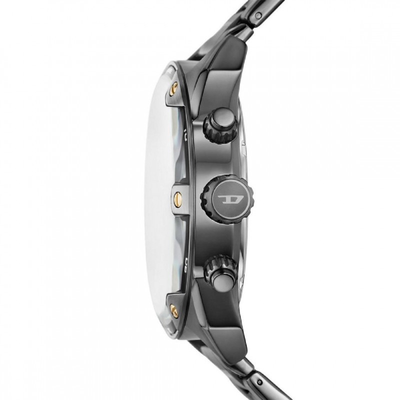 Montre Homme Diesel - Spiked Gris Foncé - En Acier