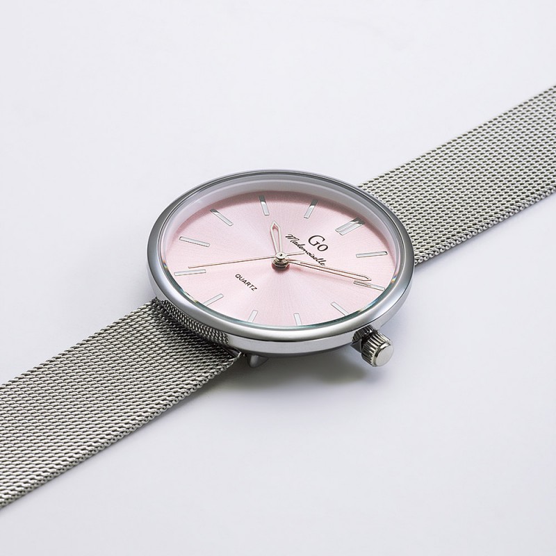 Montre Femme GO Mademoiselle - En Métal Argenté