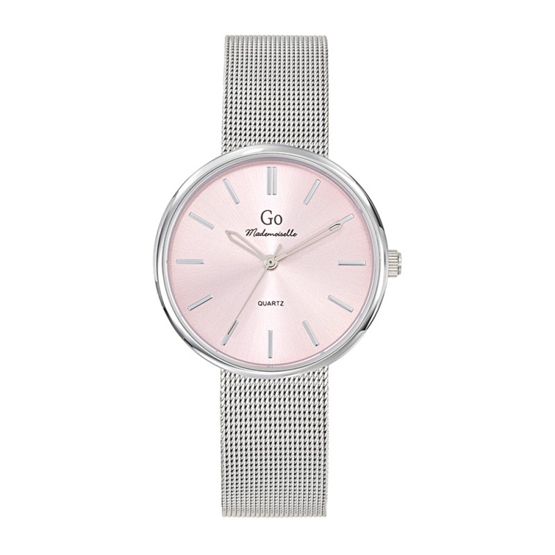 Montre Femme GO Mademoiselle - En Métal Argenté