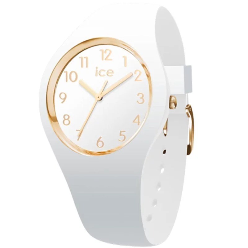 Montre Femme Ice-Watch Ice Glam en Silicone blanc