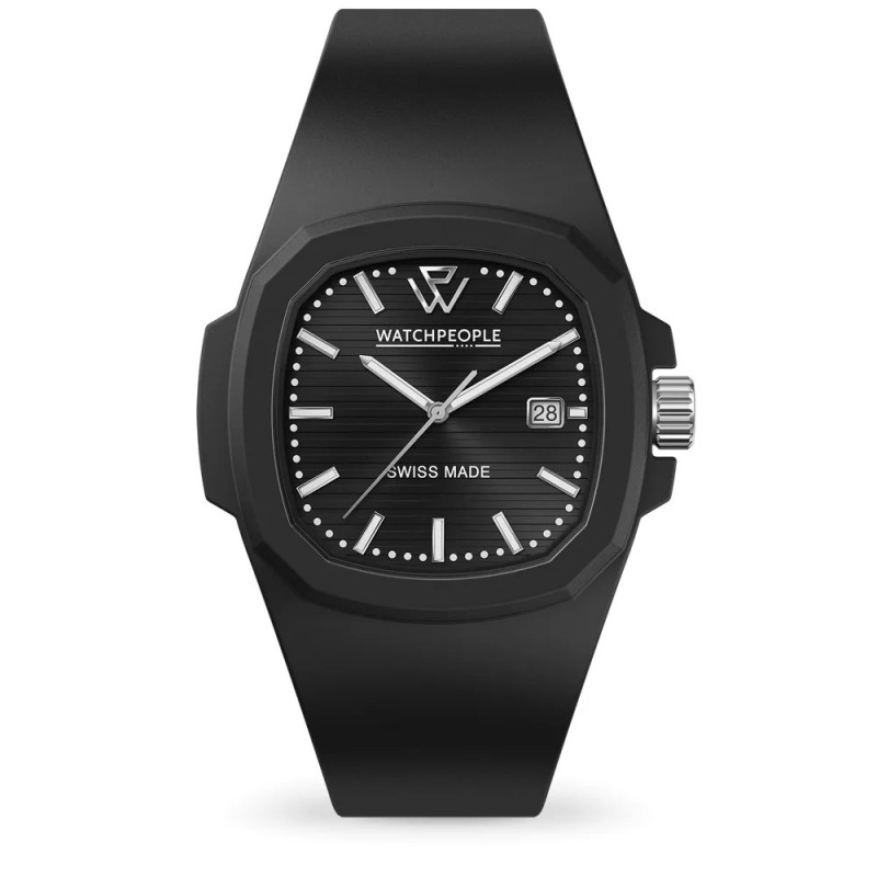 Montre Homme WatchPeople WP4 silicone noir
