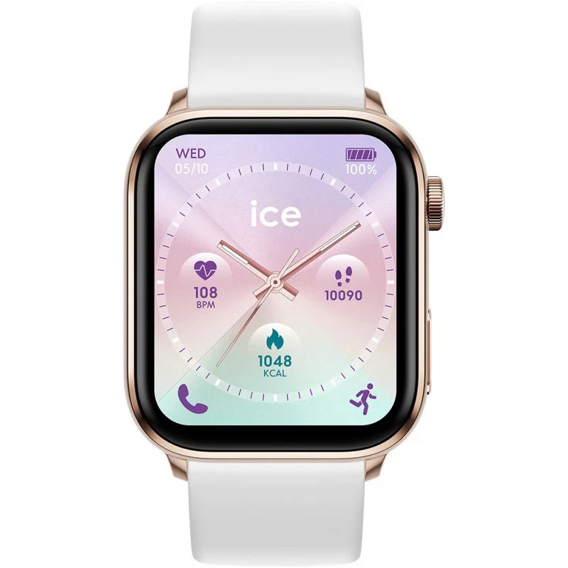 Montre connectée Femme Ice smart 3.0 Silicone Blanc