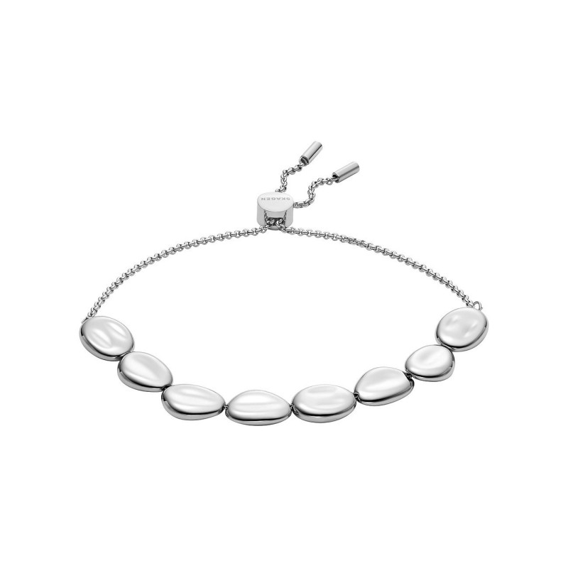 Bracelet perles Anja Pebbles Skagen en acier