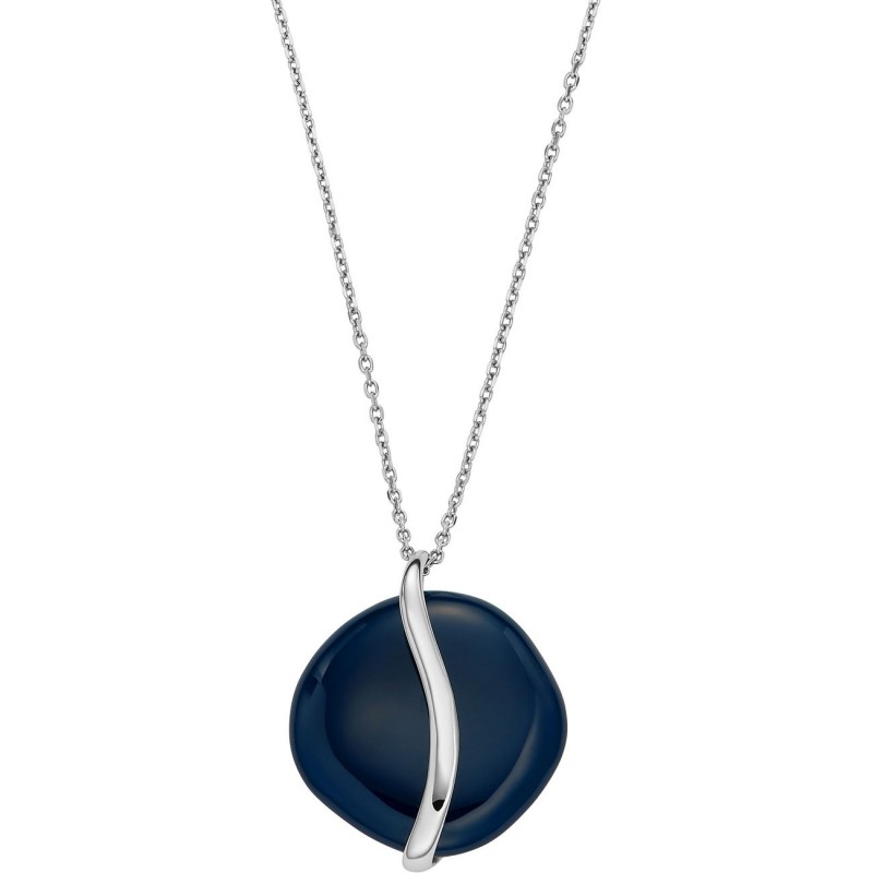 Collier Femme Skagen Sofie Sea Glass en acier et verre