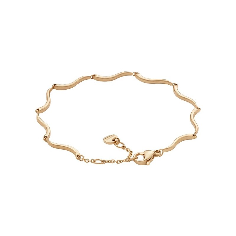 Bracelet fantaisie Kariana Waves Skagen en acier doré