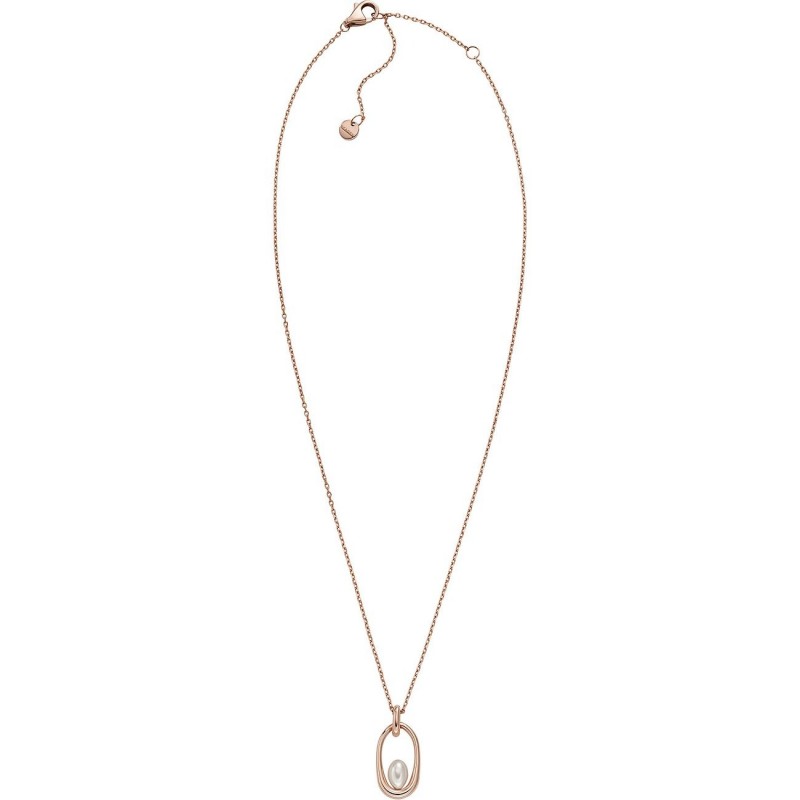 Collier Femme Skagen Agnethe en acier doré rose