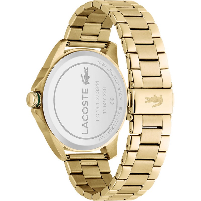 Montre Lacoste Femme en acier doré collection le croc