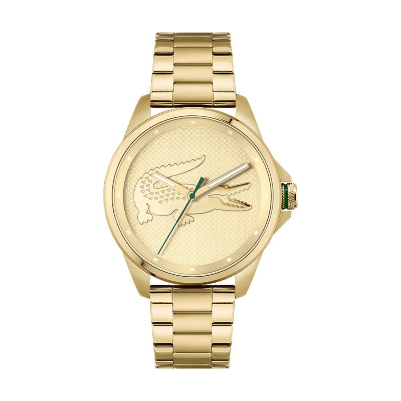 Montre Lacoste Femme en acier doré collection le croc