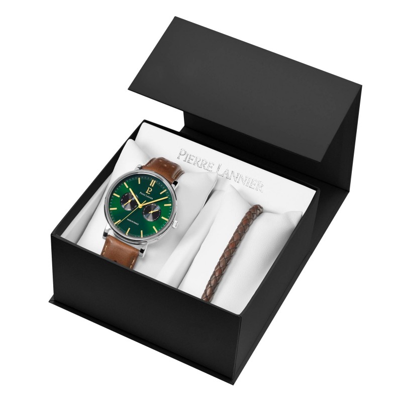 Coffret Montre Pierre Lannier Homme collection Essentiel