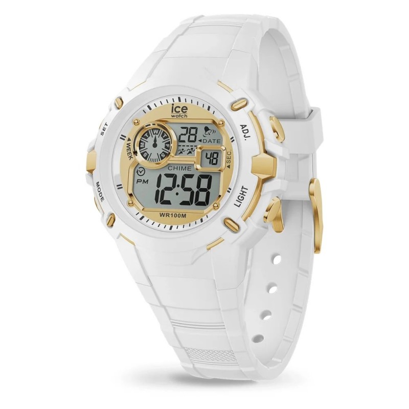 Montre Femme Ice Digit Explorer Blanc