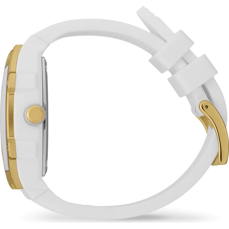 Montre Ice Watch Boliday Sunset Résine Blanc dorée