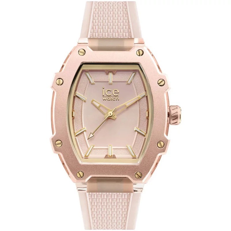 Montre Ice Watch Boliday Sunset Résine Dorée Rose