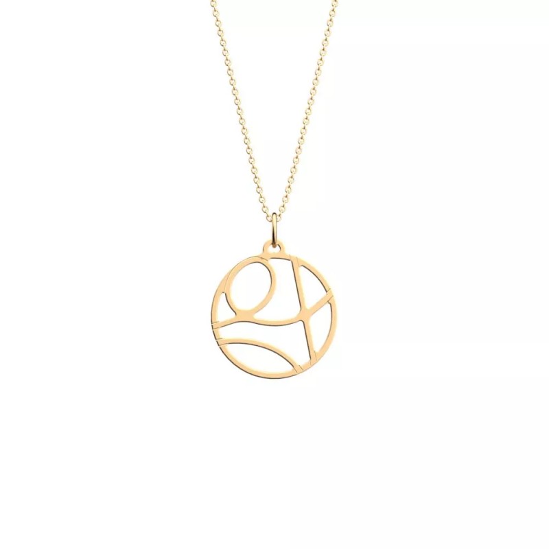 Collier Femme - Les Georgettes - Valse Doré