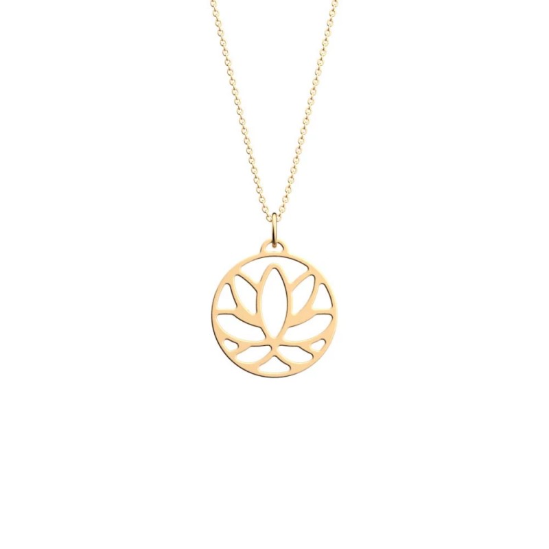 Collier Femme - Les Georgettes - Lotus Doré