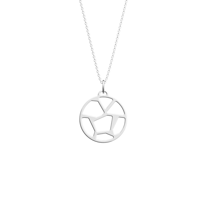 Collier Femme - Les Georgettes - Girafe Argenté