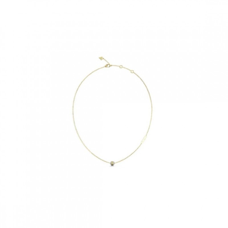 Collier femme Guess Calypso en acier doré