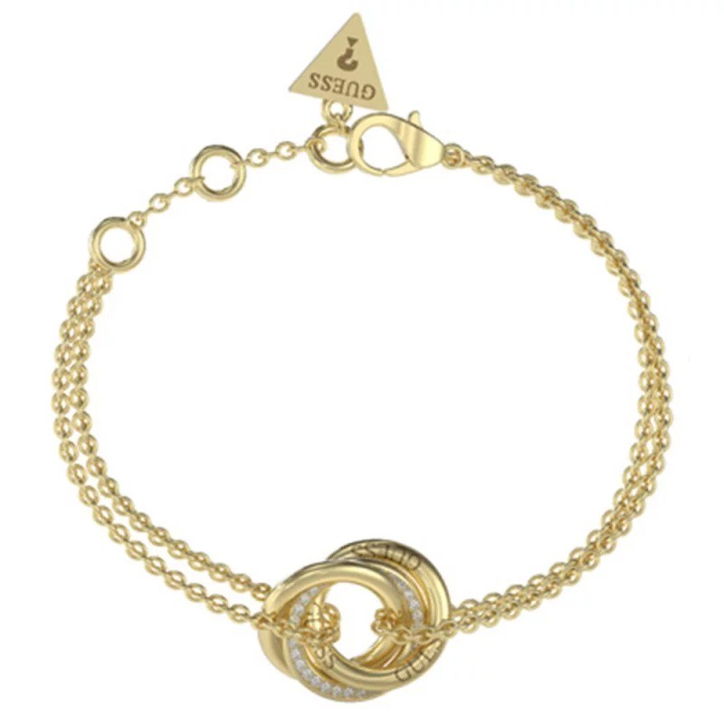 Bracelet femme Guess Perfect en acier doré