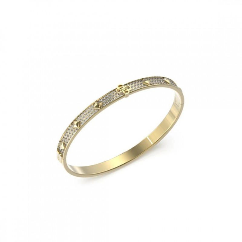 Bracelet Jonc femme Guess en acier doré