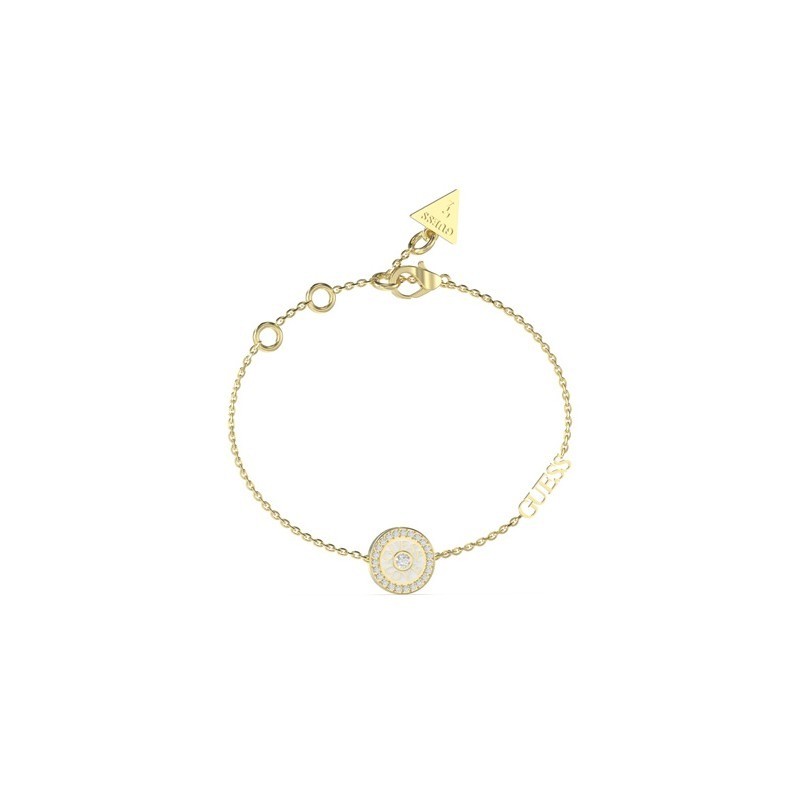 Bracelet femme Guess Love Guess en acier doré et zircons