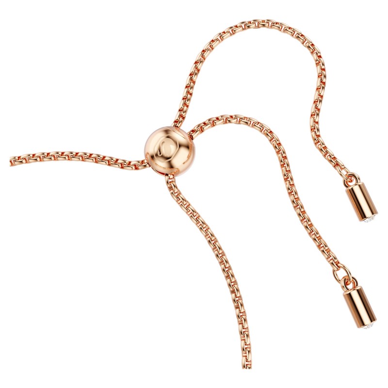 Bracelet Femme Swarovski Imber en métal placage de ton doré rose et cristaux